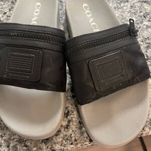 Size 8 Coach Slides. Womens.